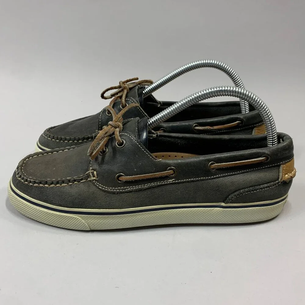 Cole Haan Men's Size 8.5 Green Leather Boat Shoes‎
